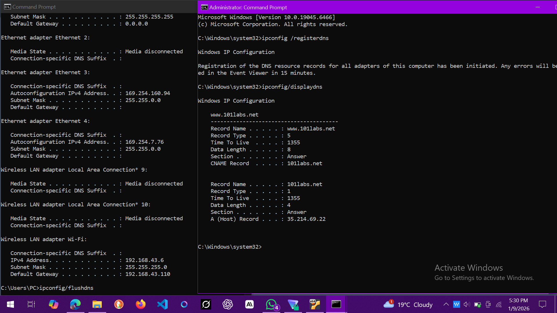 Lab 18 Screenshot